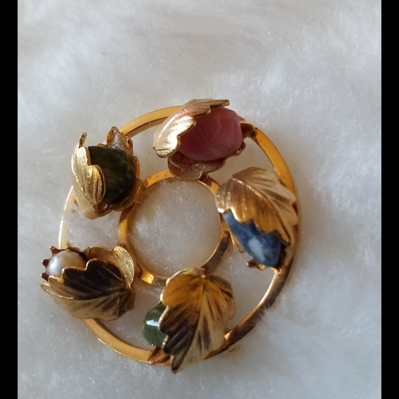 SARAH COVENTRY MultiGemstone Brooch - Picture 5 of 8